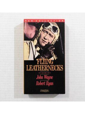 Flying Leathernecks 1951 VHS War Drama John Wayne Robert Ryan RKO Collection